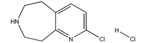 2-CHLORO-6,7,8,9-TETRAHYDRO-5H-PYRIDO[2,3-D]AZEPINE, , HYDROCHLORIDE